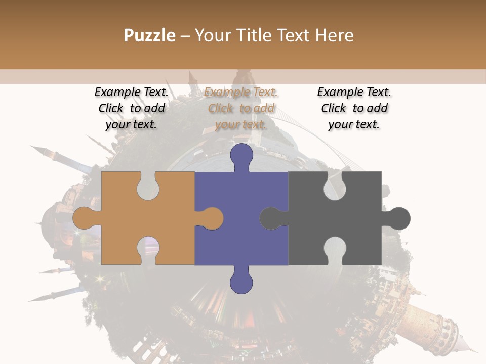 Romantic Hagia Tiny PowerPoint Template