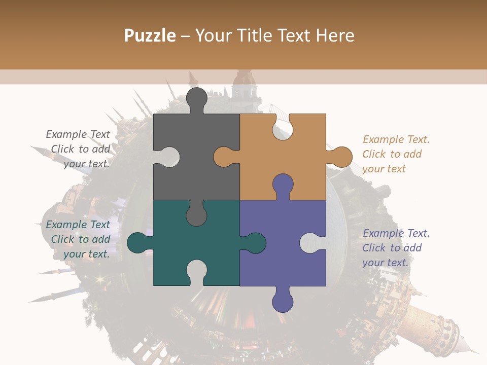 Romantic Hagia Tiny PowerPoint Template