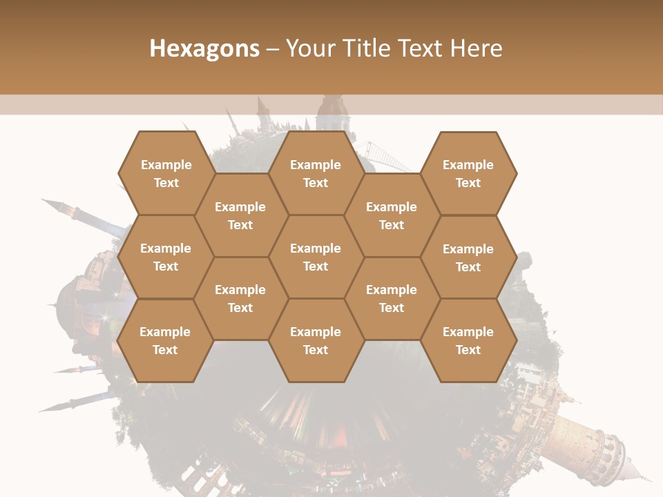 Romantic Hagia Tiny PowerPoint Template