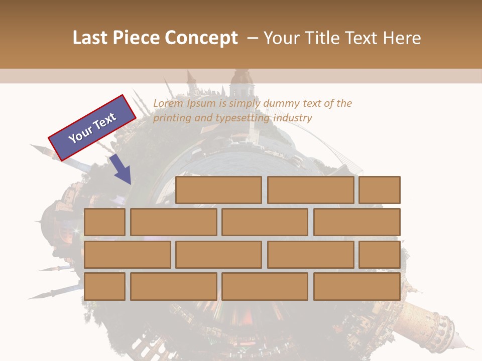 Romantic Hagia Tiny PowerPoint Template