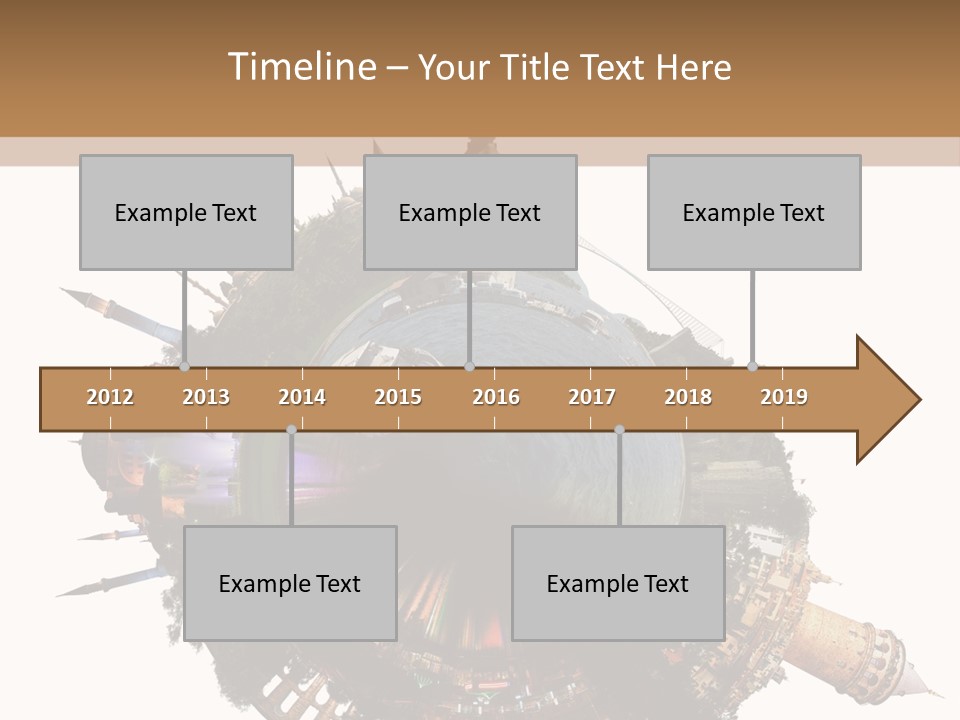 Romantic Hagia Tiny PowerPoint Template