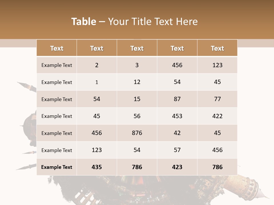 Romantic Hagia Tiny PowerPoint Template