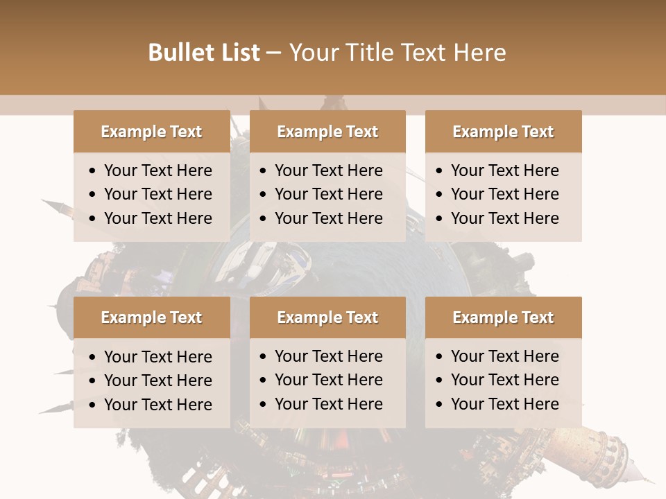 Romantic Hagia Tiny PowerPoint Template