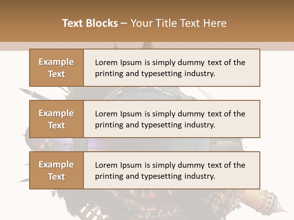Romantic Hagia Tiny PowerPoint Template