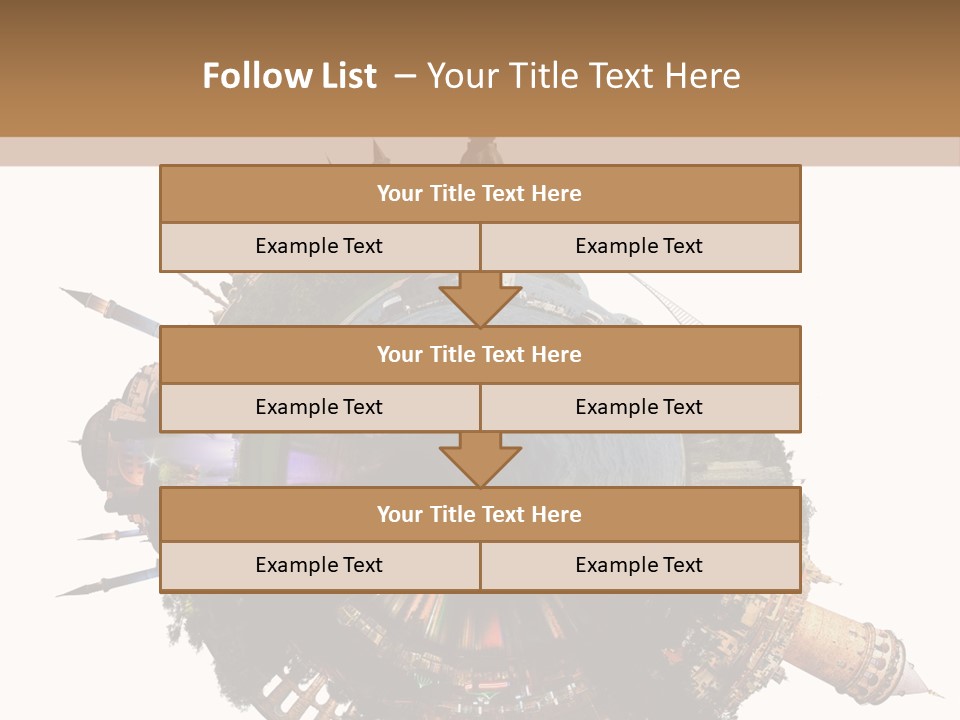 Romantic Hagia Tiny PowerPoint Template