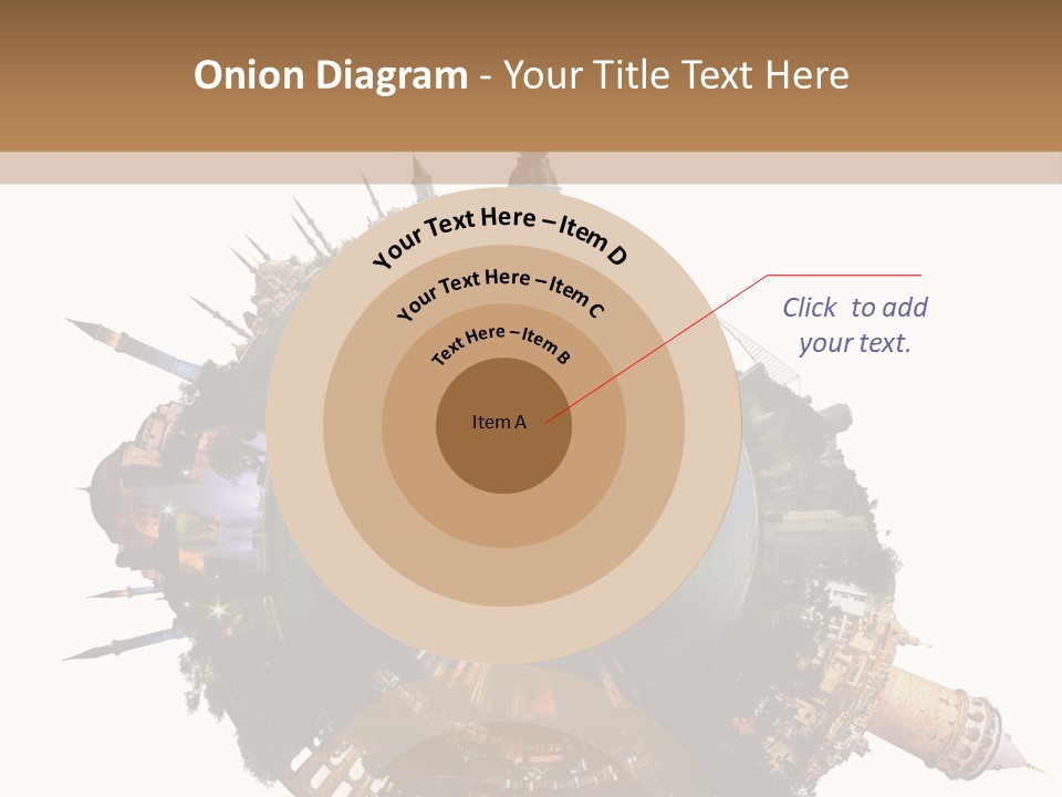 Romantic Hagia Tiny PowerPoint Template