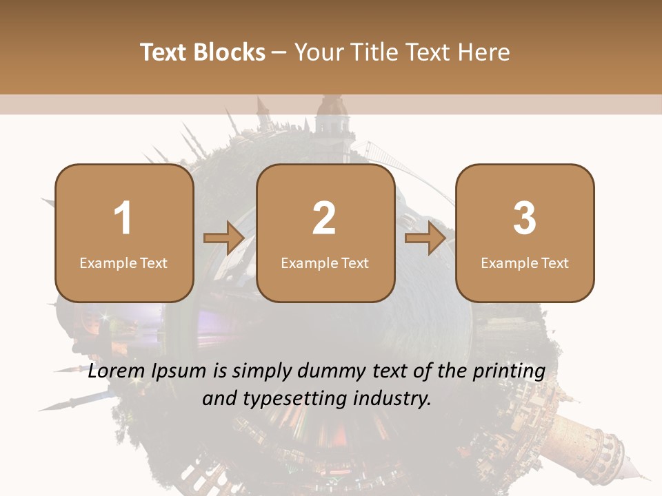 Romantic Hagia Tiny PowerPoint Template