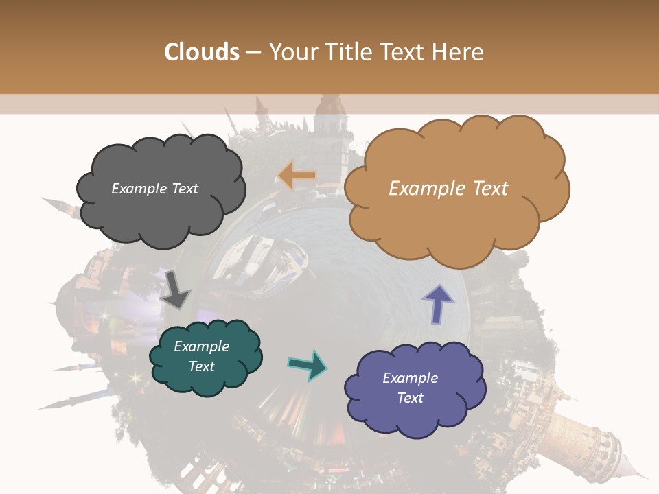 Romantic Hagia Tiny PowerPoint Template