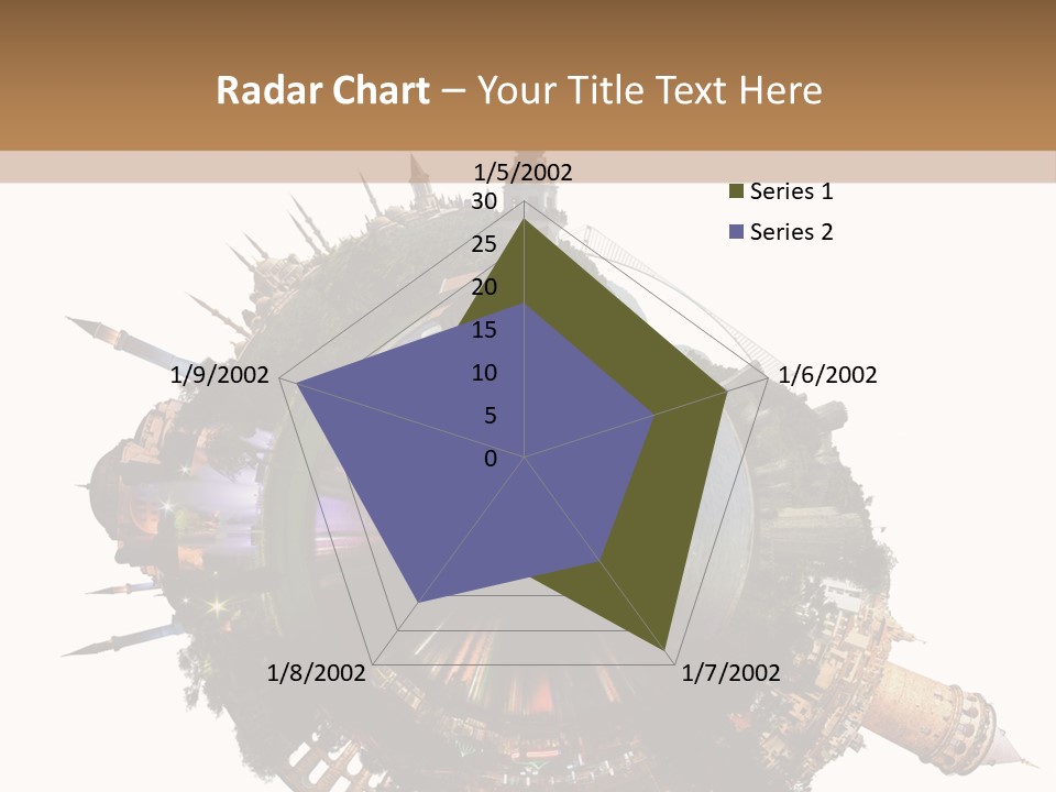 Romantic Hagia Tiny PowerPoint Template