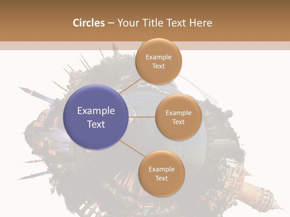 Romantic Hagia Tiny PowerPoint Template