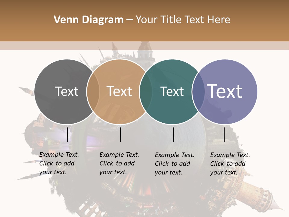 Romantic Hagia Tiny PowerPoint Template