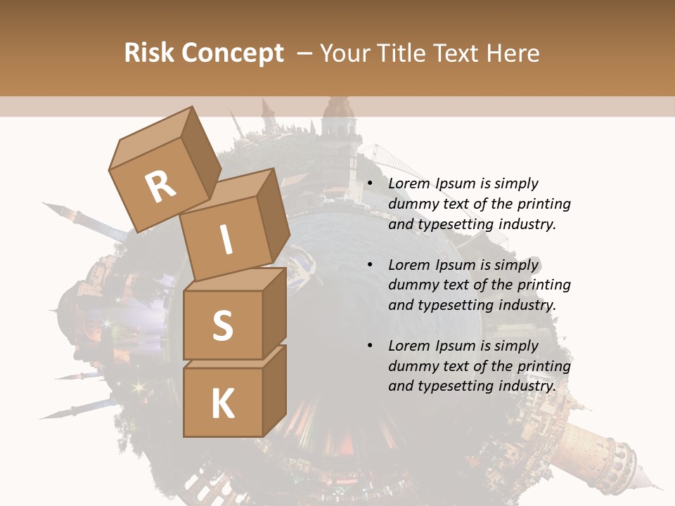 Romantic Hagia Tiny PowerPoint Template