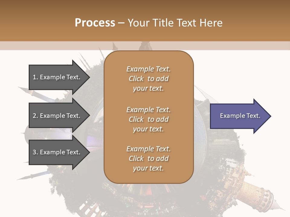 Romantic Hagia Tiny PowerPoint Template