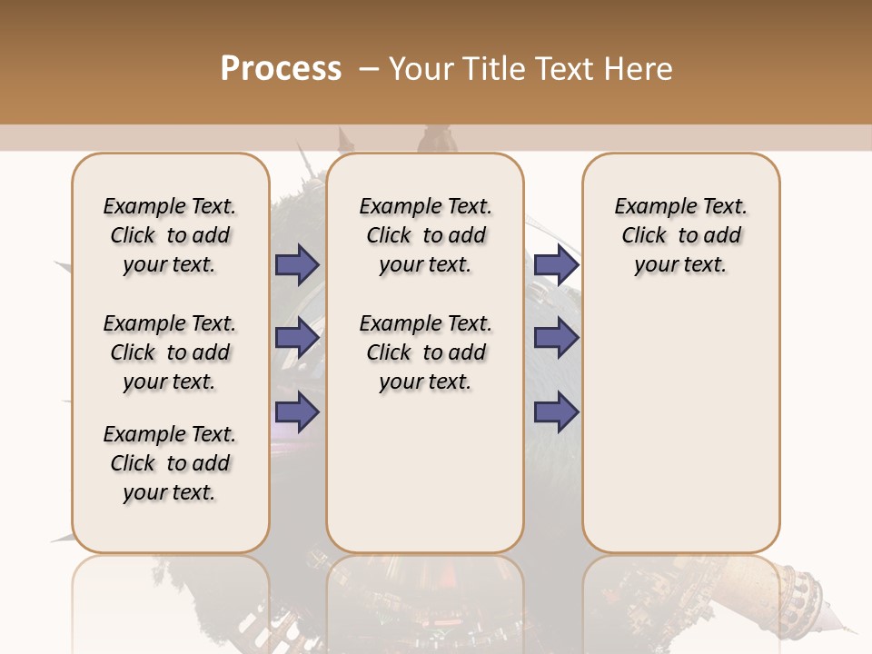 Romantic Hagia Tiny PowerPoint Template