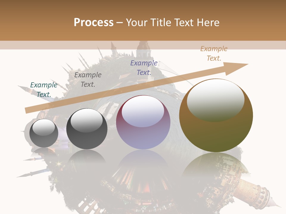 Romantic Hagia Tiny PowerPoint Template