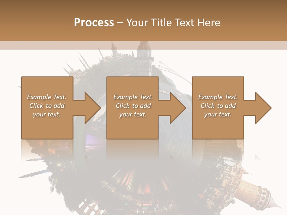 Romantic Hagia Tiny PowerPoint Template
