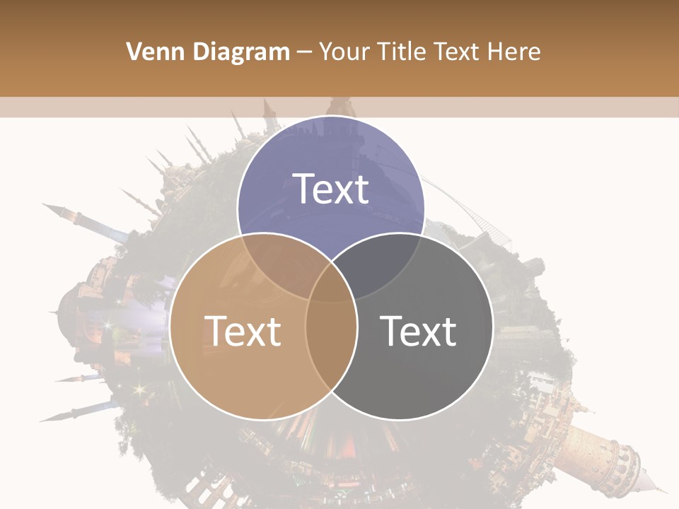 Romantic Hagia Tiny PowerPoint Template