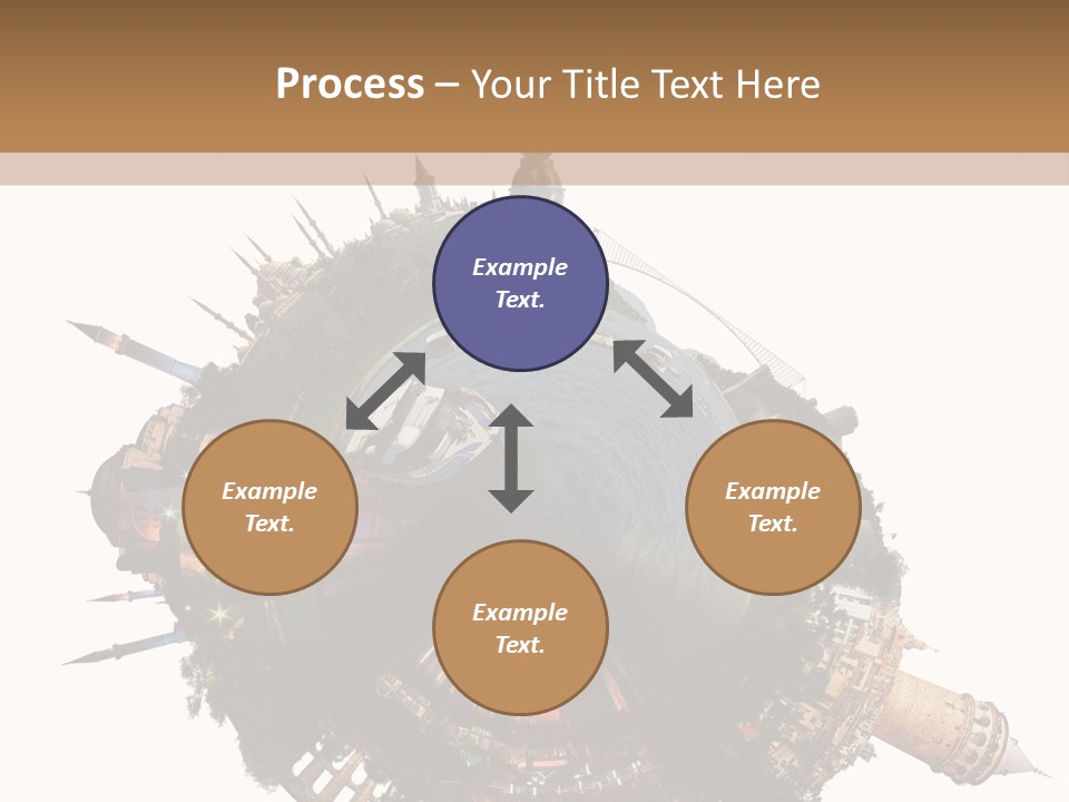 Romantic Hagia Tiny PowerPoint Template