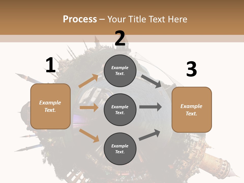 Romantic Hagia Tiny PowerPoint Template