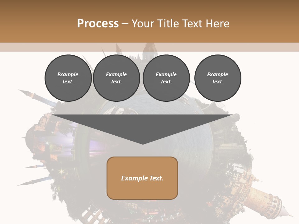 Romantic Hagia Tiny PowerPoint Template