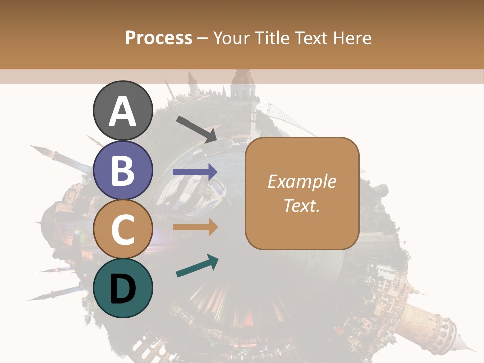 Romantic Hagia Tiny PowerPoint Template