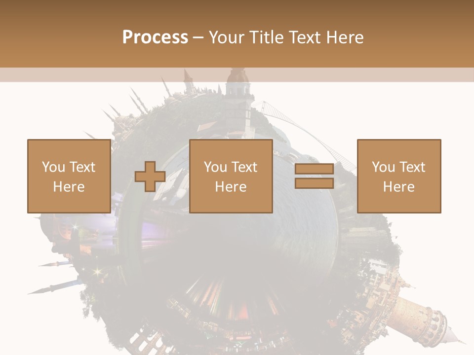 Romantic Hagia Tiny PowerPoint Template