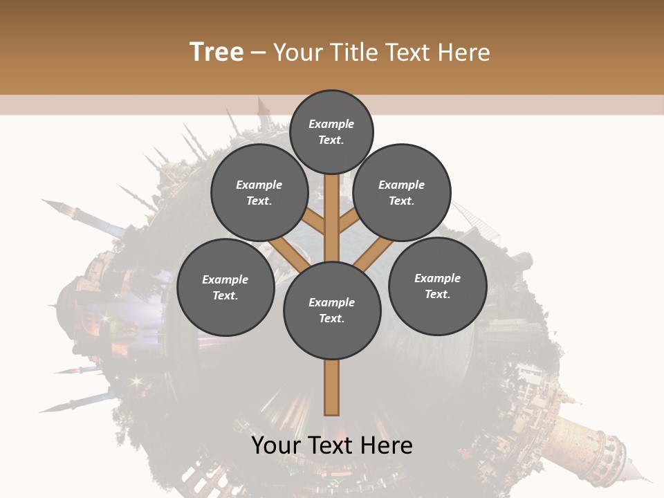 Romantic Hagia Tiny PowerPoint Template