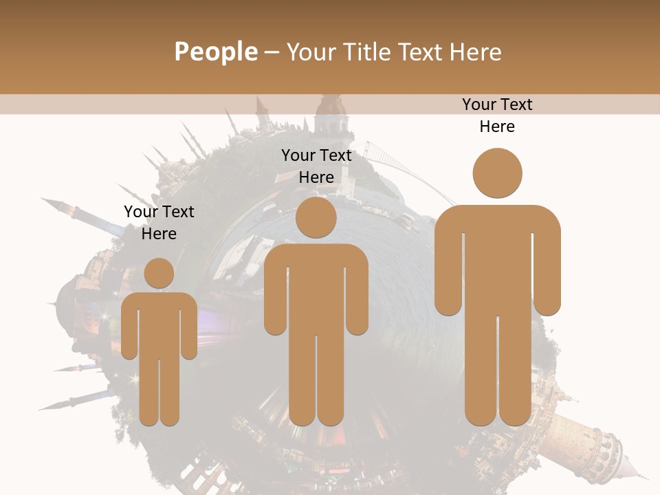 Romantic Hagia Tiny PowerPoint Template