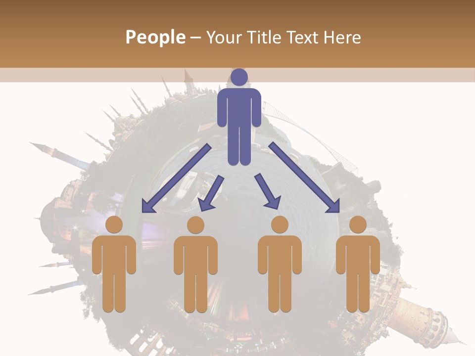 Romantic Hagia Tiny PowerPoint Template