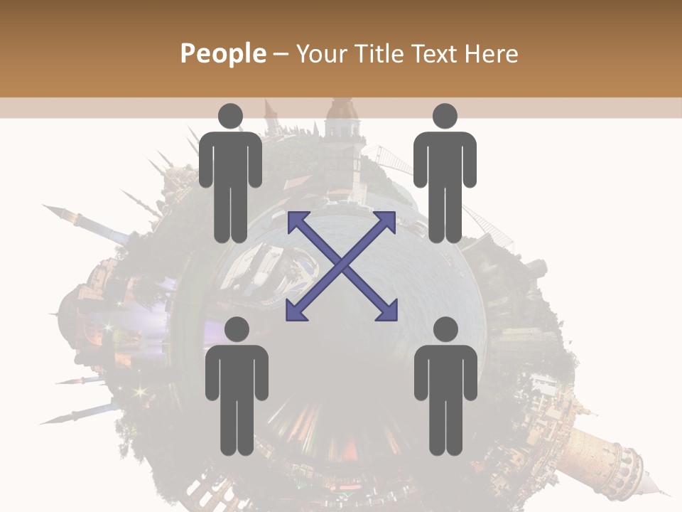 Romantic Hagia Tiny PowerPoint Template