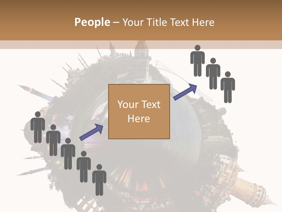 Romantic Hagia Tiny PowerPoint Template