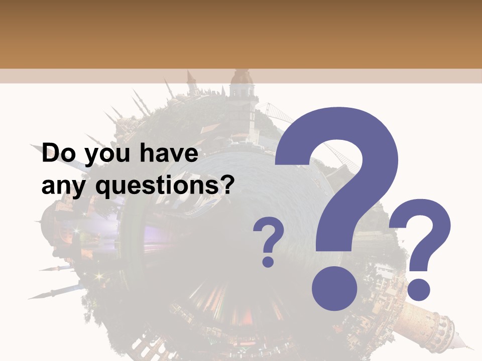 Romantic Hagia Tiny PowerPoint Template