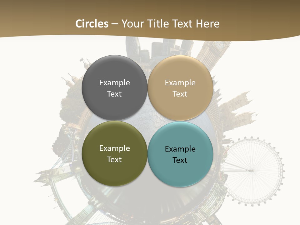 Parliament Hemisphere Sky PowerPoint Template