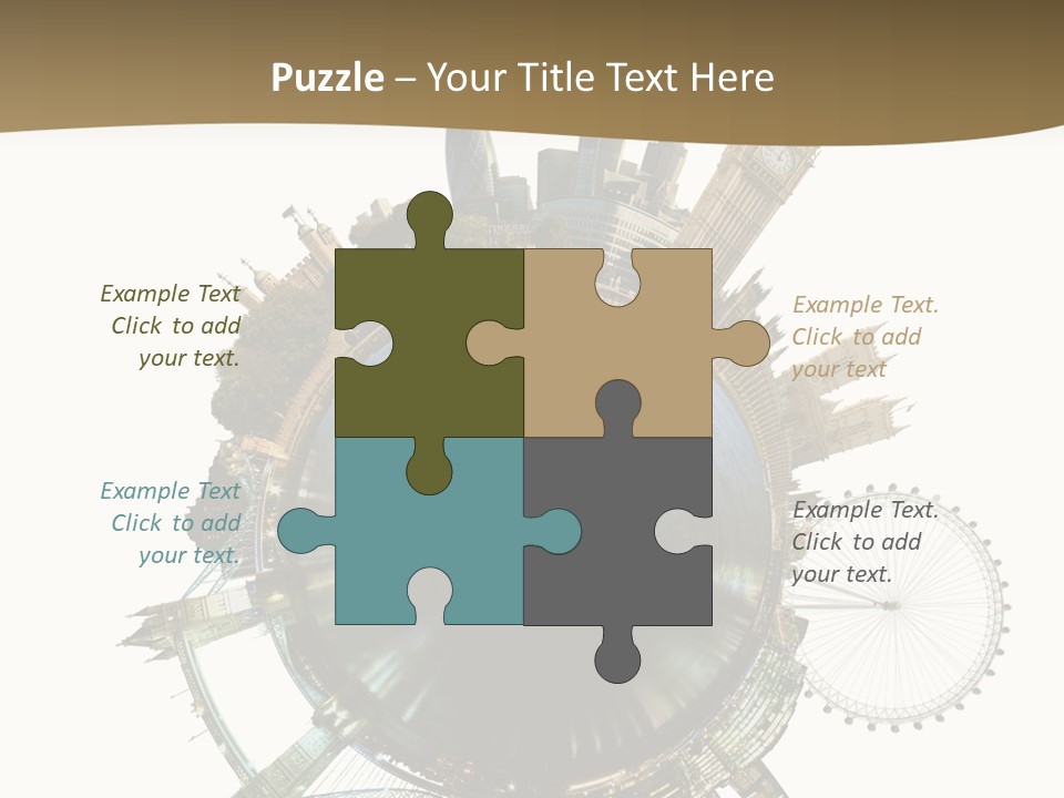 Parliament Hemisphere Sky PowerPoint Template