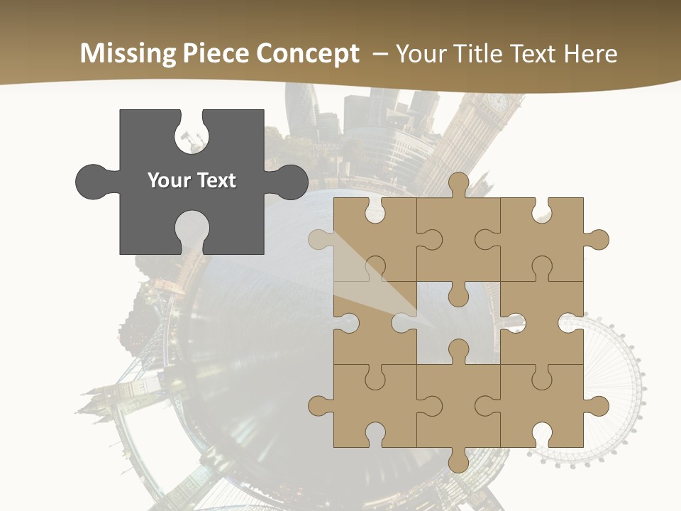 Parliament Hemisphere Sky PowerPoint Template