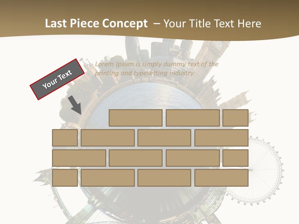 Parliament Hemisphere Sky PowerPoint Template