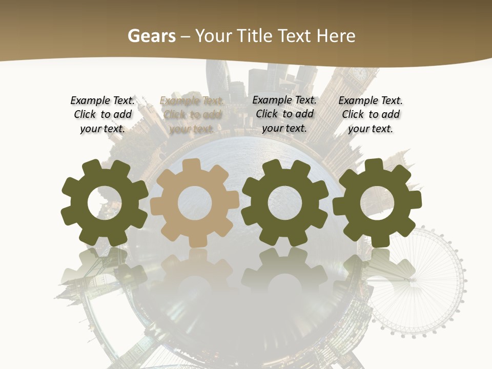 Parliament Hemisphere Sky PowerPoint Template