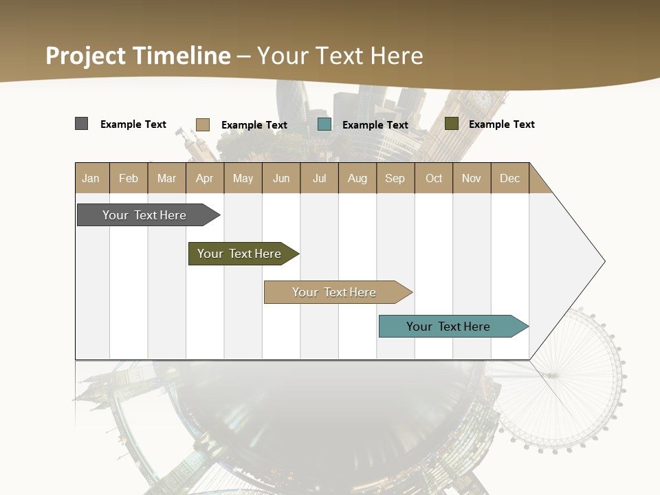 Parliament Hemisphere Sky PowerPoint Template
