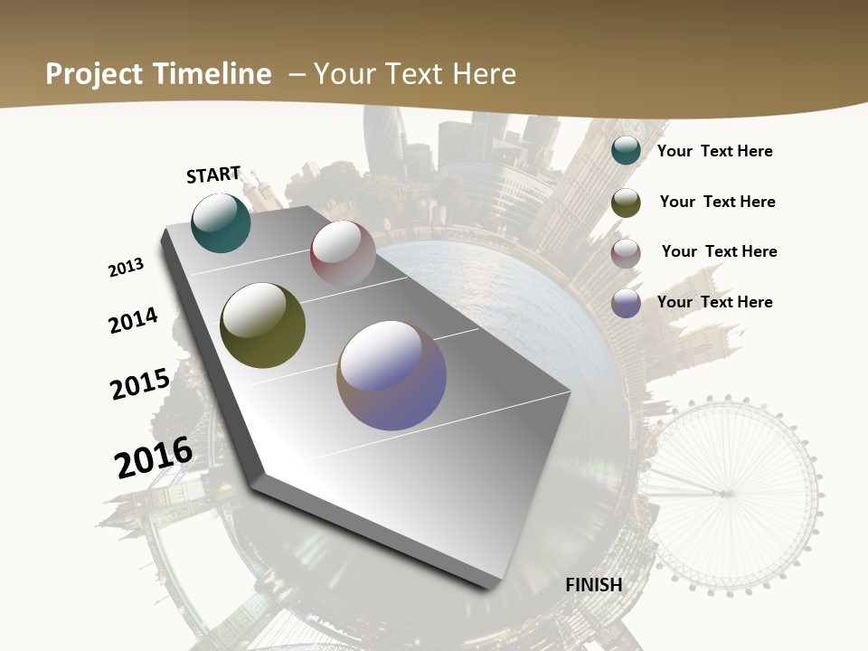 Parliament Hemisphere Sky PowerPoint Template