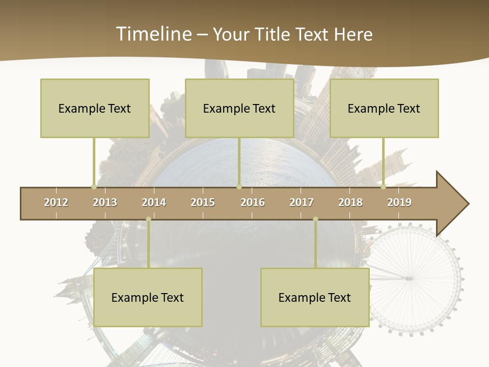 Parliament Hemisphere Sky PowerPoint Template