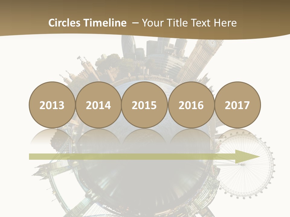 Parliament Hemisphere Sky PowerPoint Template