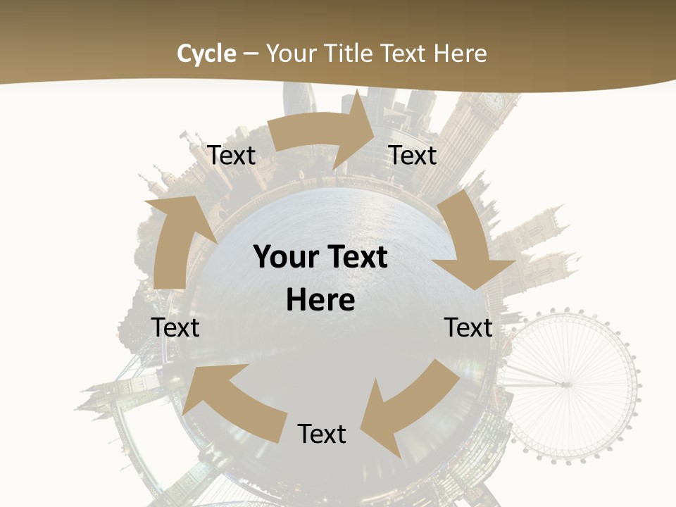 Parliament Hemisphere Sky PowerPoint Template