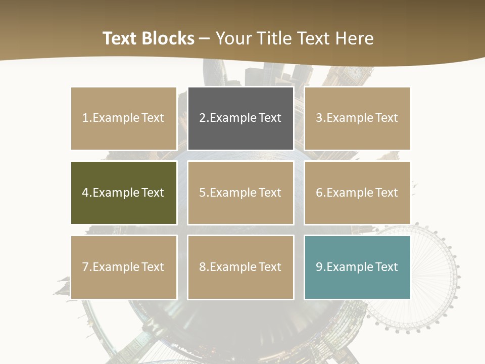 Parliament Hemisphere Sky PowerPoint Template