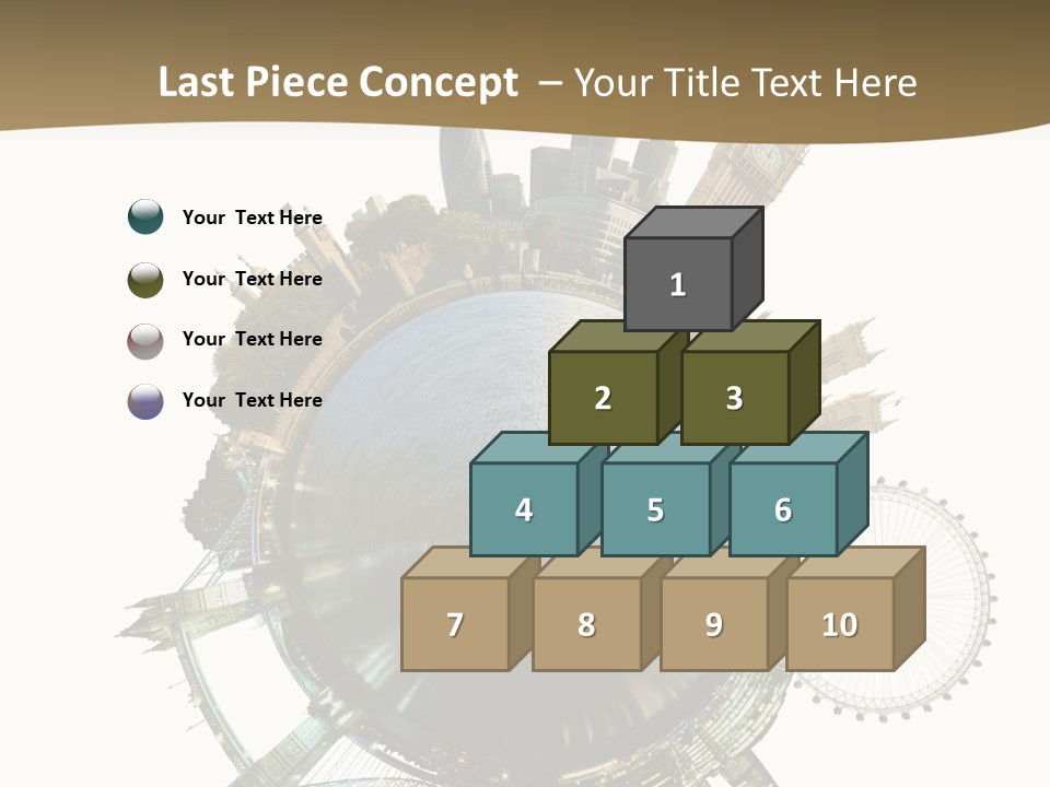 Parliament Hemisphere Sky PowerPoint Template
