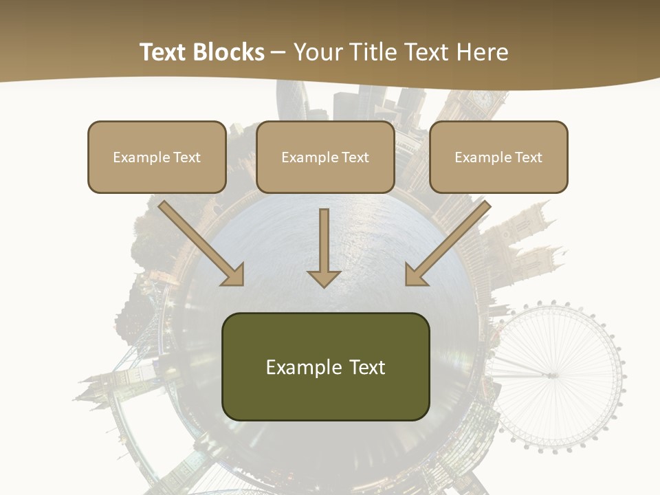 Parliament Hemisphere Sky PowerPoint Template