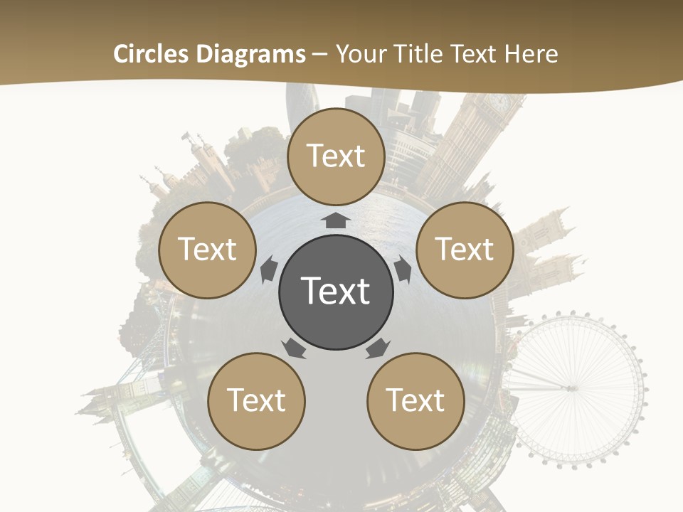 Parliament Hemisphere Sky PowerPoint Template