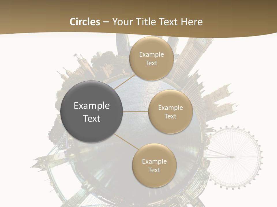 Parliament Hemisphere Sky PowerPoint Template