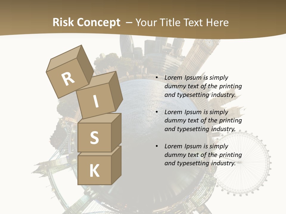 Parliament Hemisphere Sky PowerPoint Template