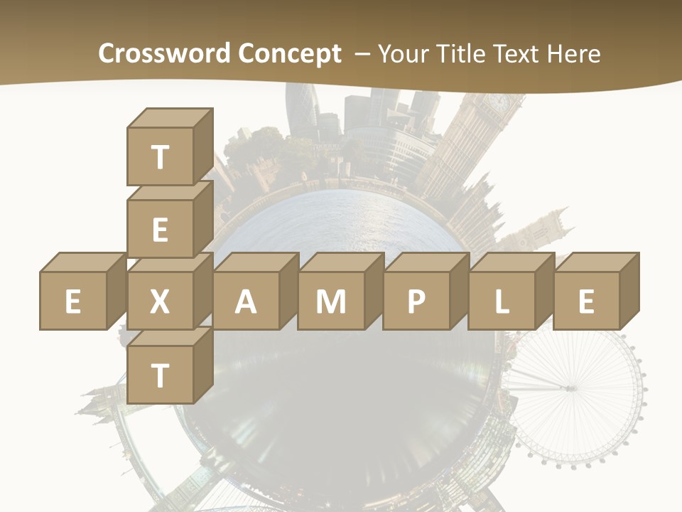 Parliament Hemisphere Sky PowerPoint Template