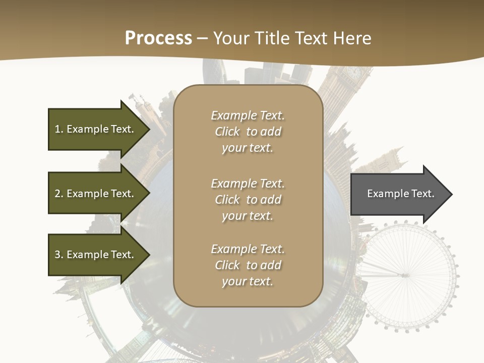 Parliament Hemisphere Sky PowerPoint Template